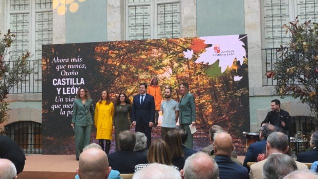 Mañueco en la Campaña de Turismo de Castilla y León.