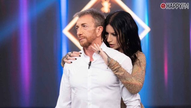 Pablo Motos y Laura Pausini en El Hormiguero (Atresmedia).