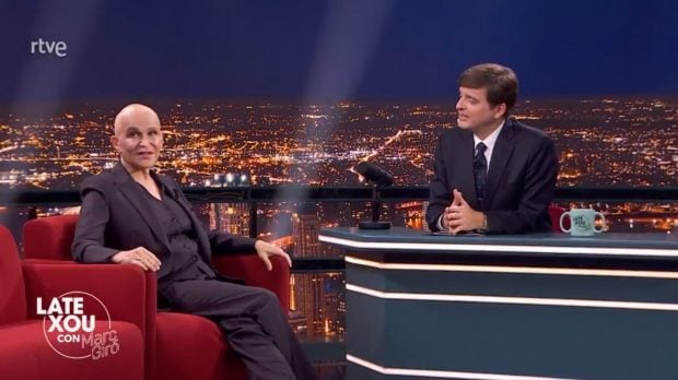 Antonia San Juan y Marc Giró en Late Xou. (RTVE)