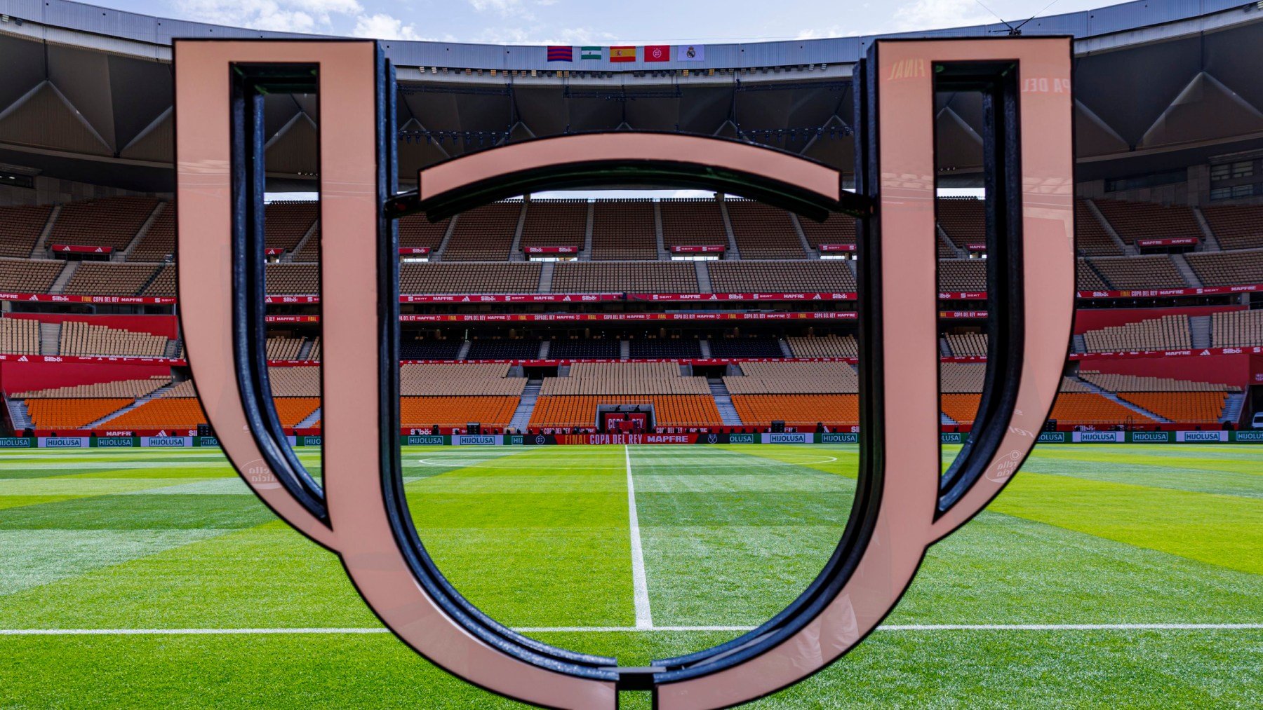 El Estadio de La Cartuja antes de la pasada final de Copa del Rey. (EFE)