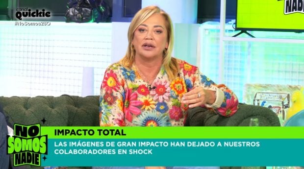 Belén Esteban, colaboradora de No somos nadie. (Canal Quickie)