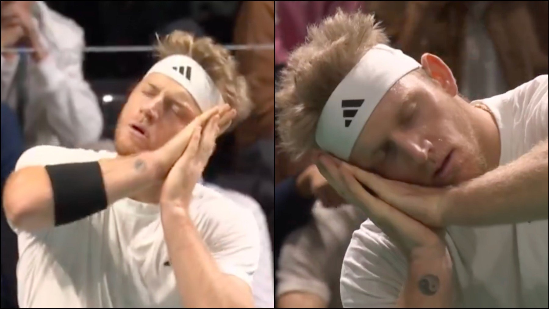 Alejandro Davidovich manda a dormir al público del Master 1.000 de Paris. (Tennis TV)