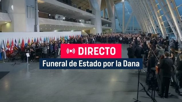 Funeral de Estado por las víctimas de la DANA en Valencia en directo: última hora desde la Ciudad de las Artes y las Ciencias hoy en vivo