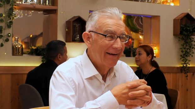 Francisco en First Dates. (Mediaset)