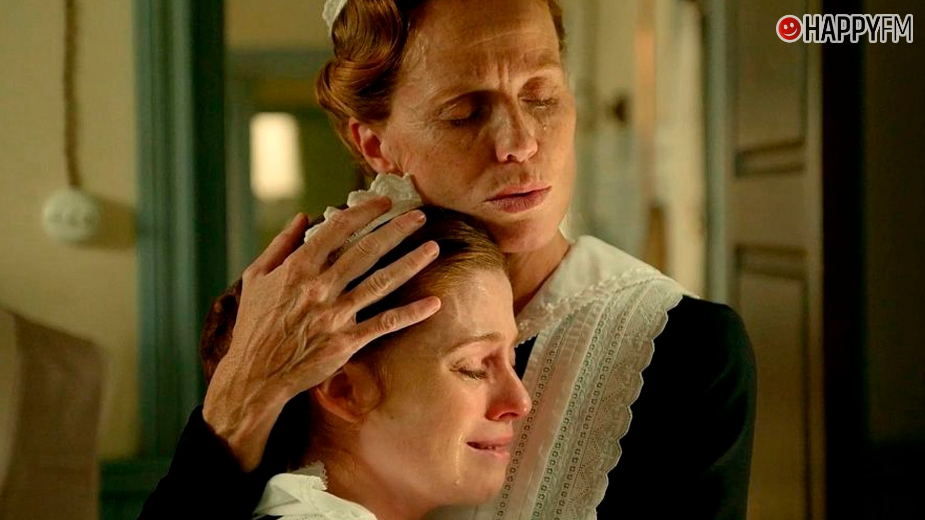 María Fernández y Pía en La Promesa. (RTVE)