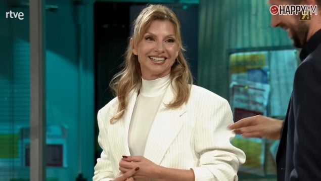 Najwa Nimri en La Revuelta. (RTVE)