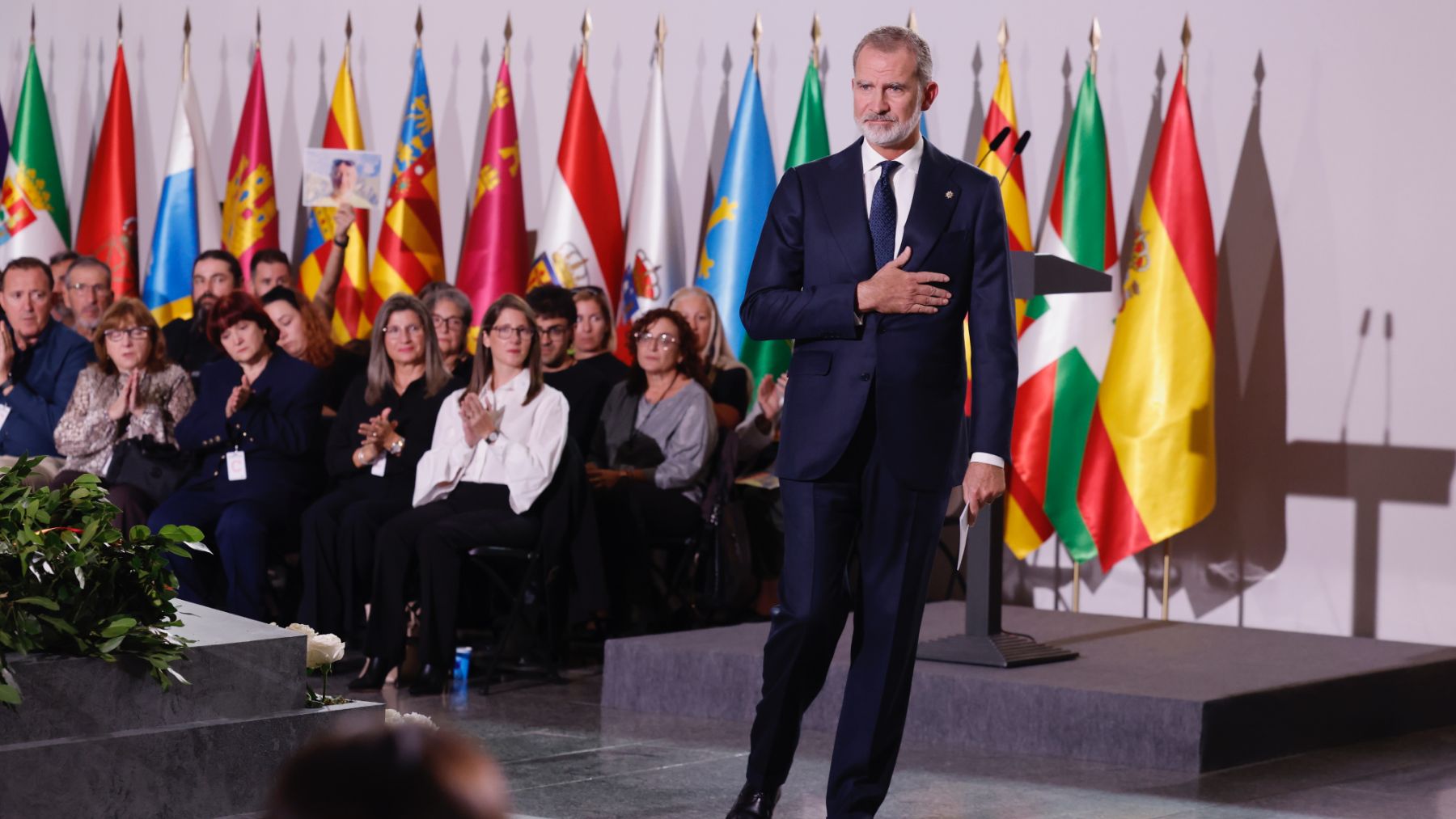 Rey Felipe funeral DANA