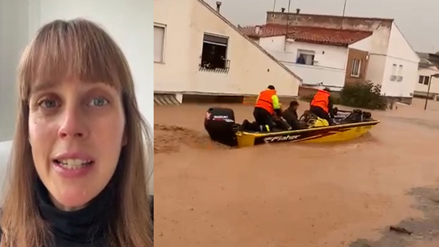 Rosalía y el milagro de Utiel en la DANA: Agarré a mi hija de dos años y subimos a una barca