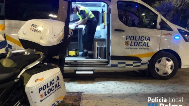 Muere motorista ambulancia Palma