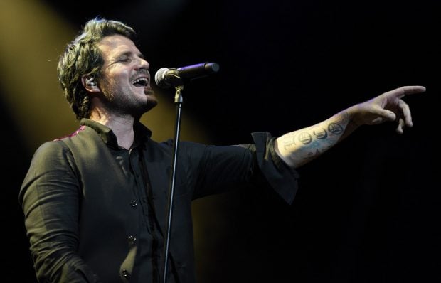 Dani Martín en concierto. (Foto: Gtres)