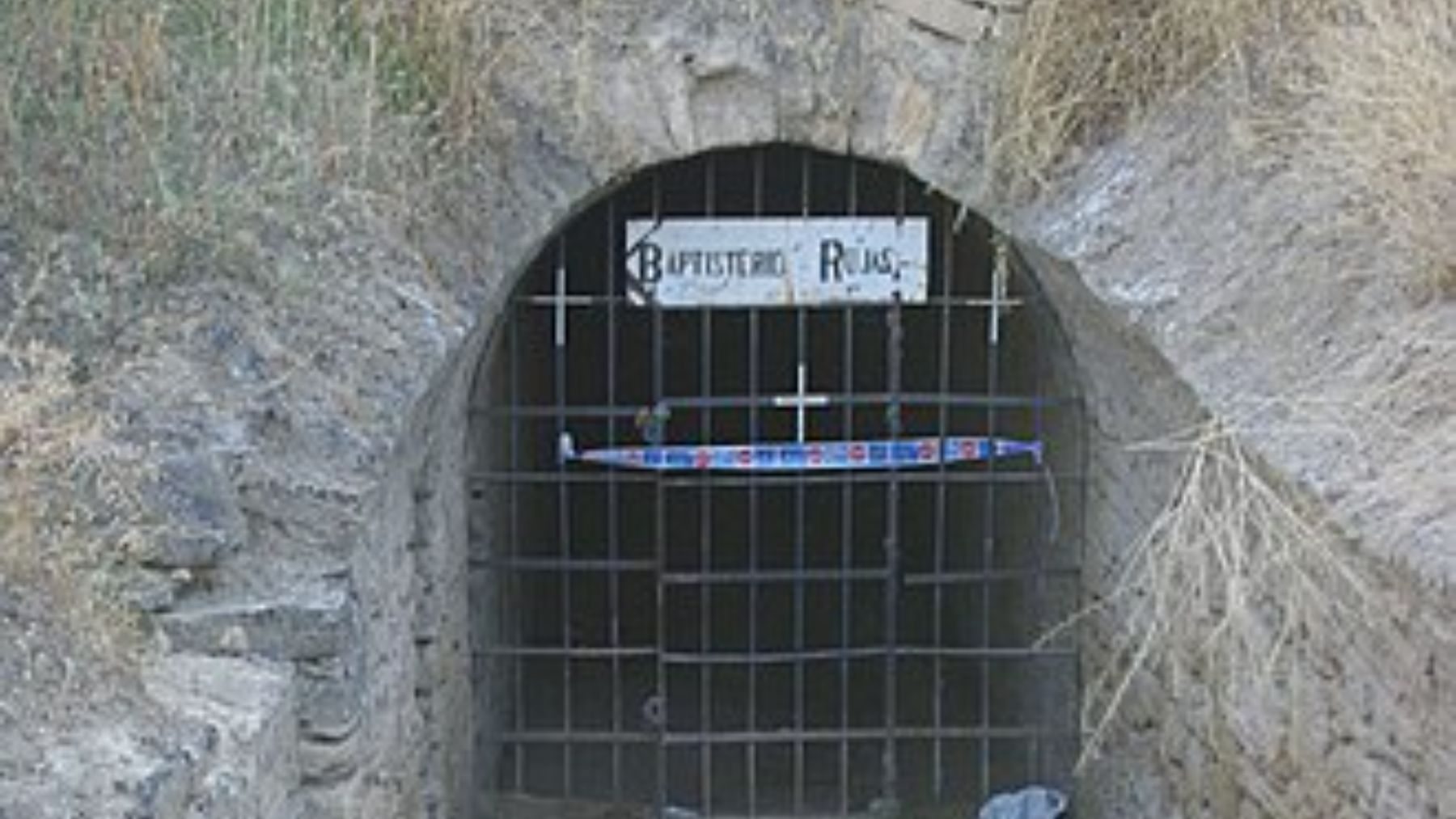 El criptopórtico de Las Gabias. (Foto: Wikipedia)