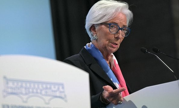 La presidenta del BCE, Christine Lagarde. (Getty Images)