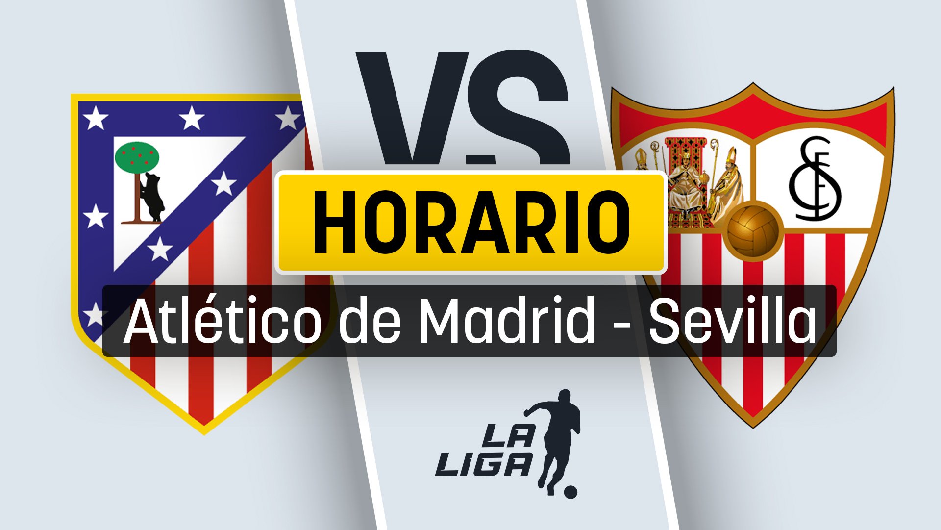 Atlético de Madrid – Sevilla: a qué hora se juega y dónde ver por televisión en directo gratis el partido de la Liga.