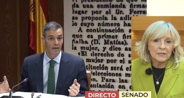 Mar Caballero habla de Pedro Sánchez en 'El programa de Ana Rosa'.