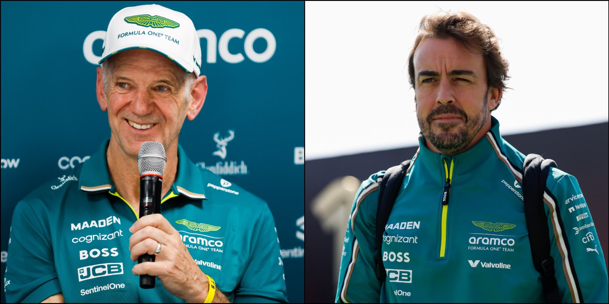 Adrian Newey y Fernando Alonso. (EP)