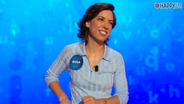 Rosa Rodríguez en Pasapalabra. (Atresmedia)