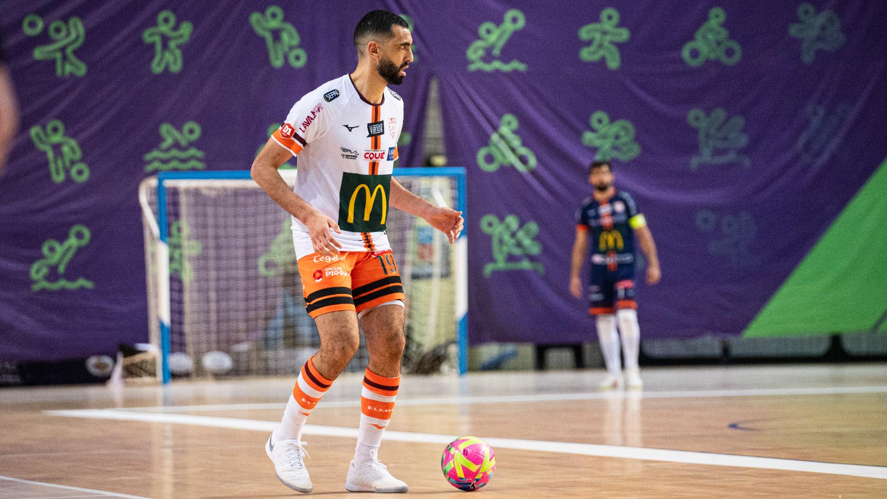 Un momento del partido.