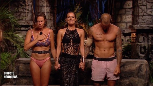 Jessica Bueno y Rubén Torres en Supervivientes All Stars. (Mediaset)