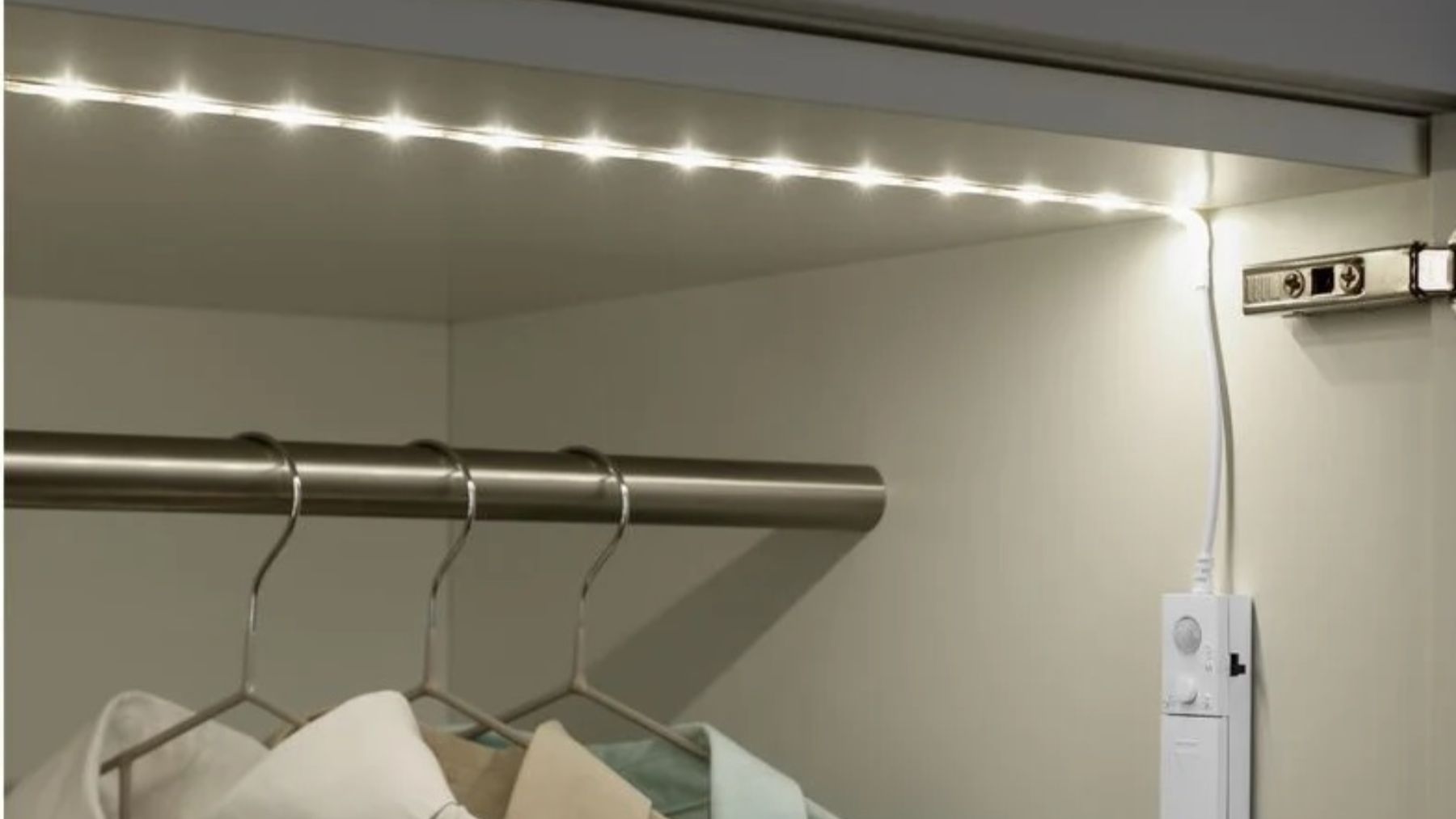 Cinta luminosa LED de Lidl.