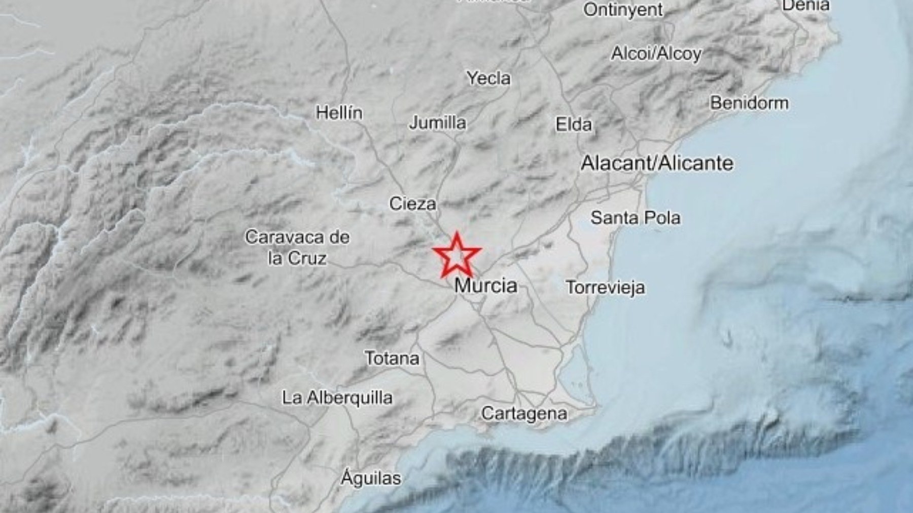 Terremoto en Murcia. (EP)