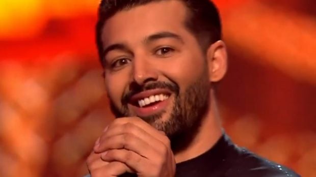 Jorge González en Bailando con las estrellas. (Mediaset)