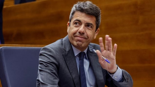 PP valenciano, Carlos Mazón, DANA