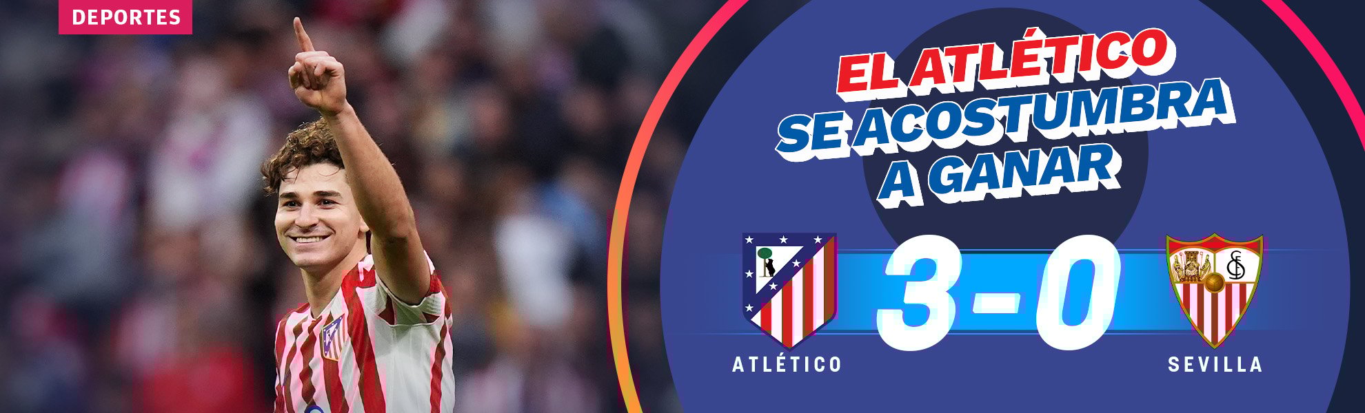 El Atlético se acostumbra a ganar
