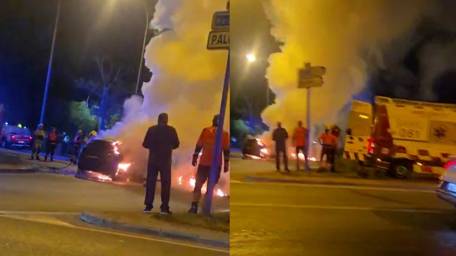 Accidente mortal en Palma.