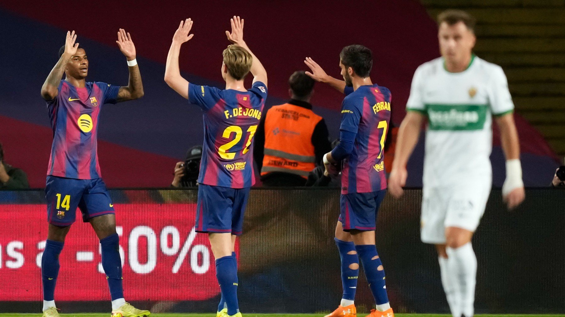 Barcelona – Elche. (EFE)