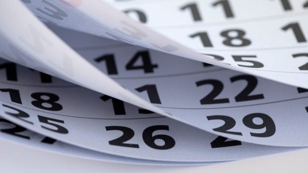 El calendario laboral de 2025