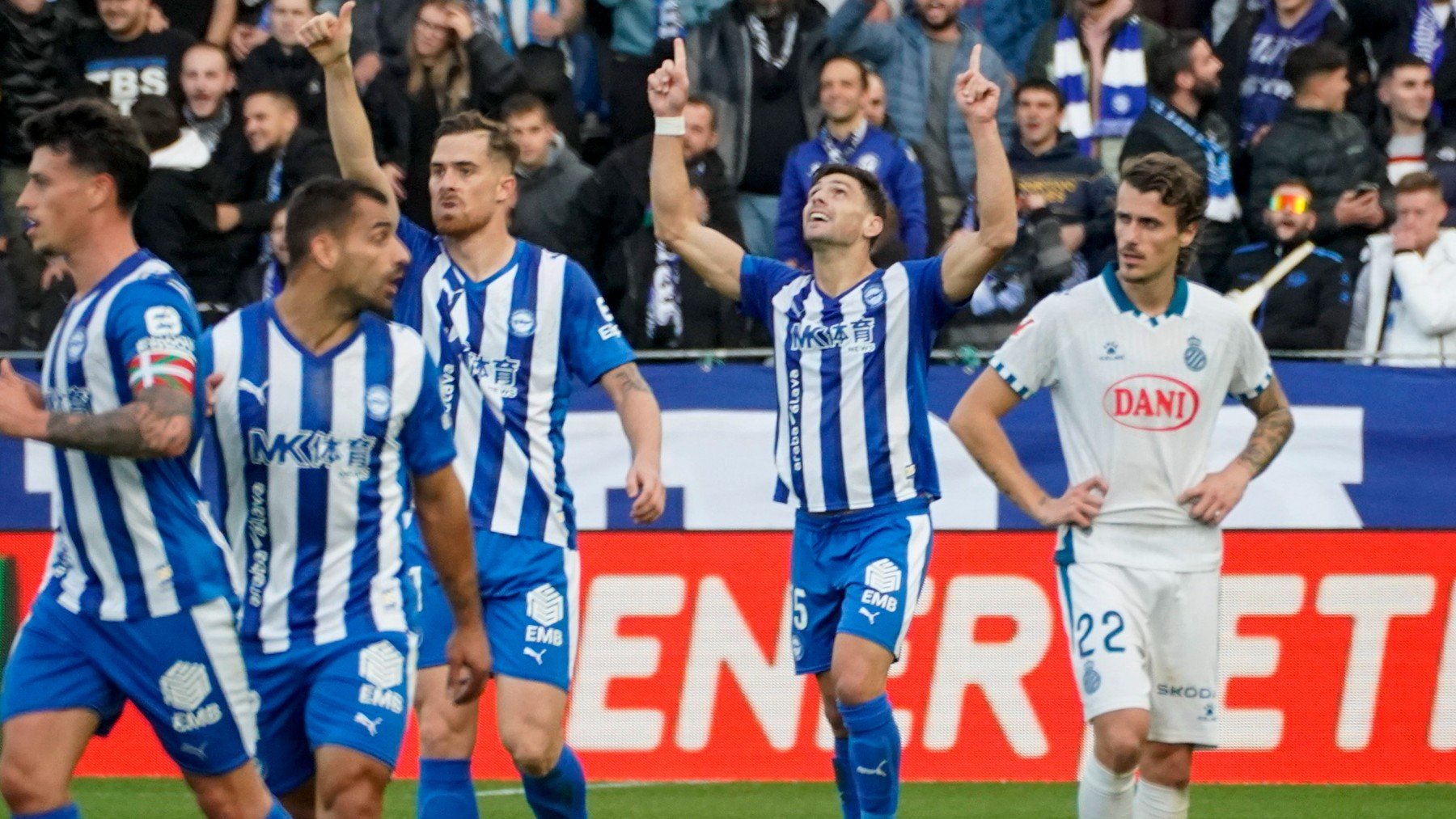 El Alavés ganó al Espanyol. (EFE)