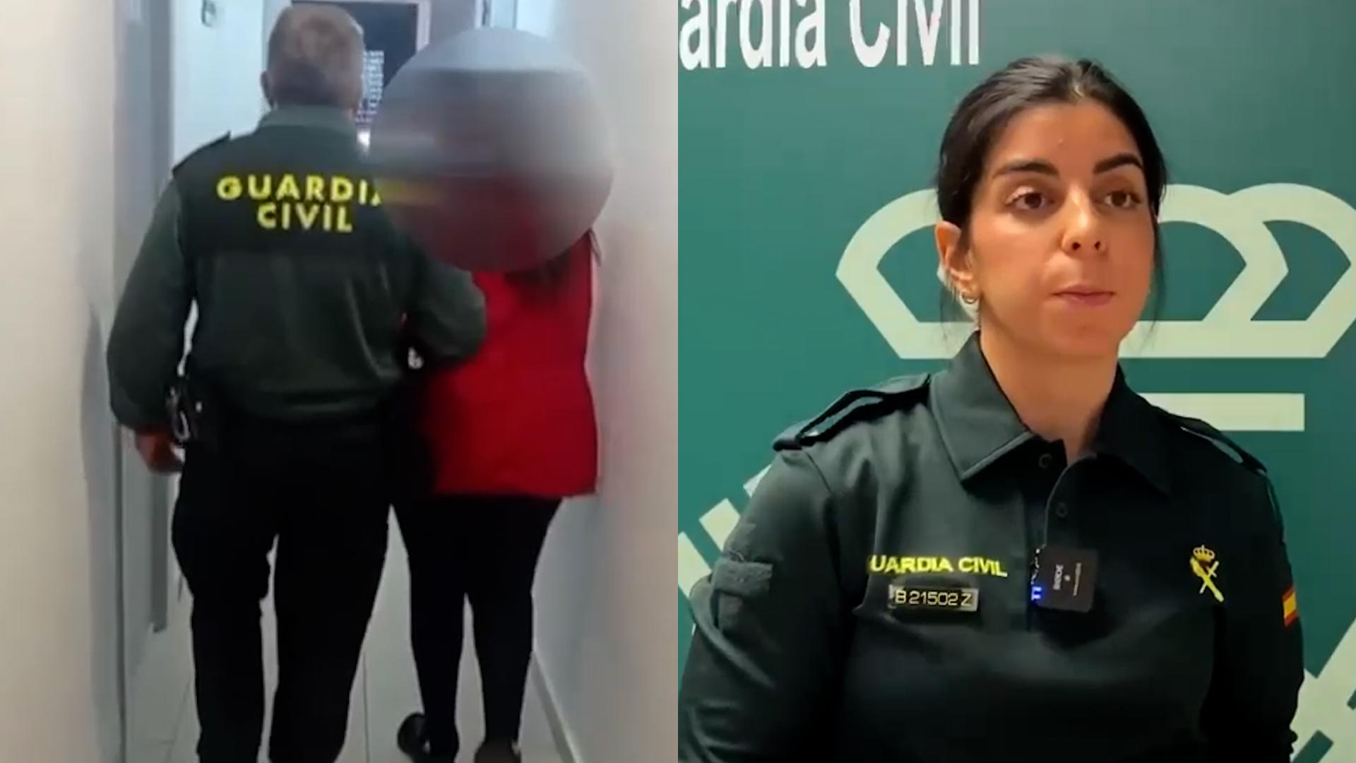 Detención de la pareja que había secuestrado al bebé en Navalmoral (Cáceres).