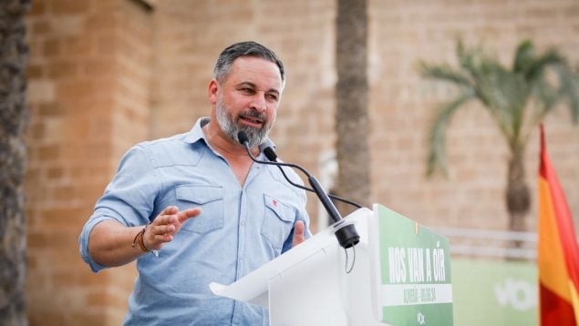 Vox campaña Extremadura, Santiago Abascal