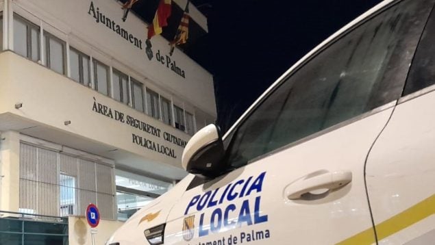 conductor fugado accidente motal Palma