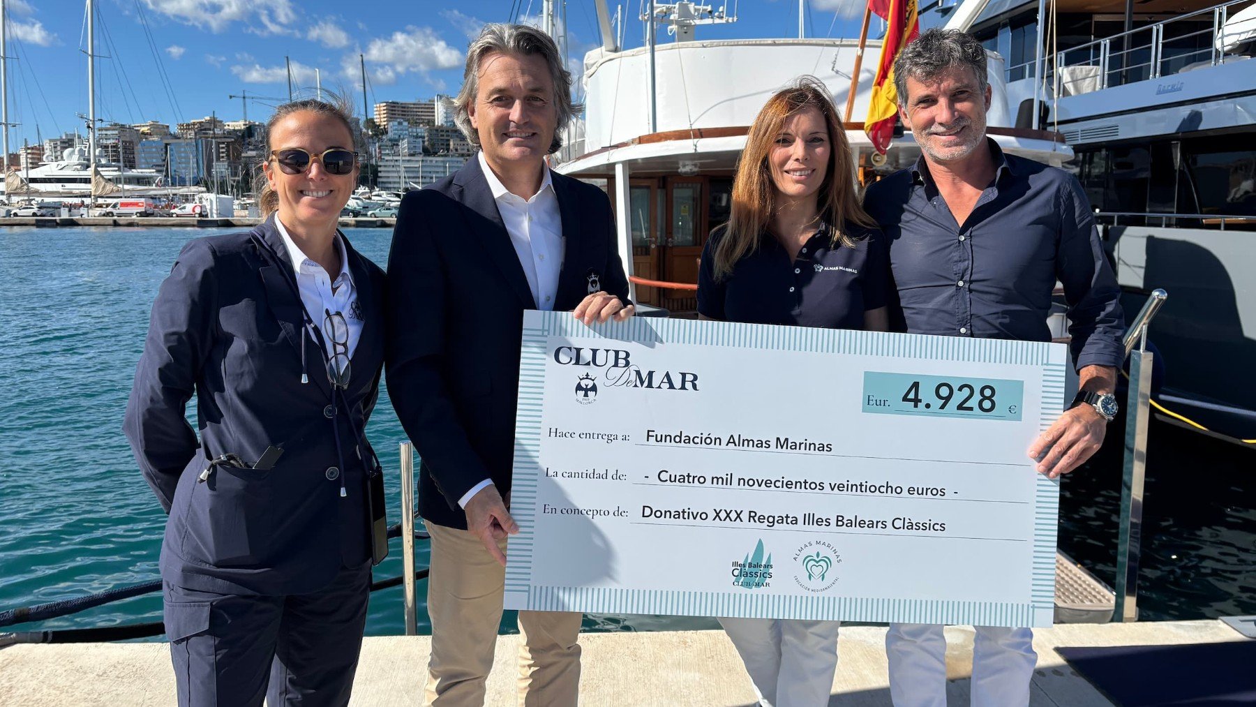 María Miralles, José Luis Arrom, Pilar Carretero y Carlos Samblas.