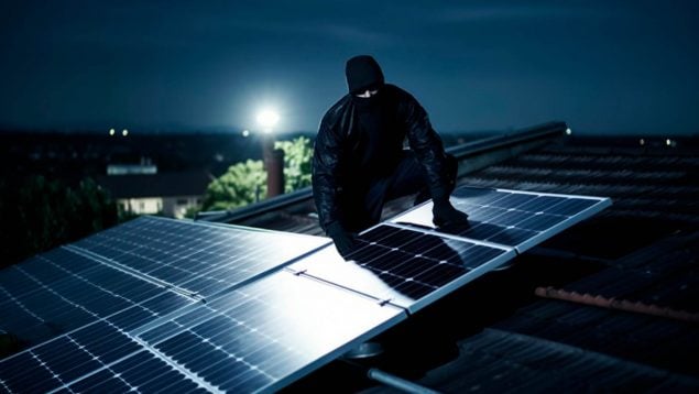 Robo renovables ladrón