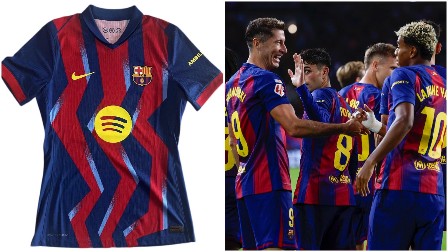 La nueva equipación del Barça. (@memorabilia1899 – EFE)