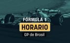 GP Brasil F1 horario