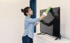 Pantalla del televisor, limpieza, truco, curiosidades