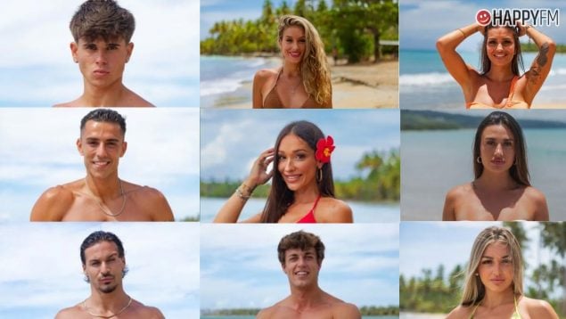 Solteros y solteras de La isla de las tentaciones 9. (Mediaset)