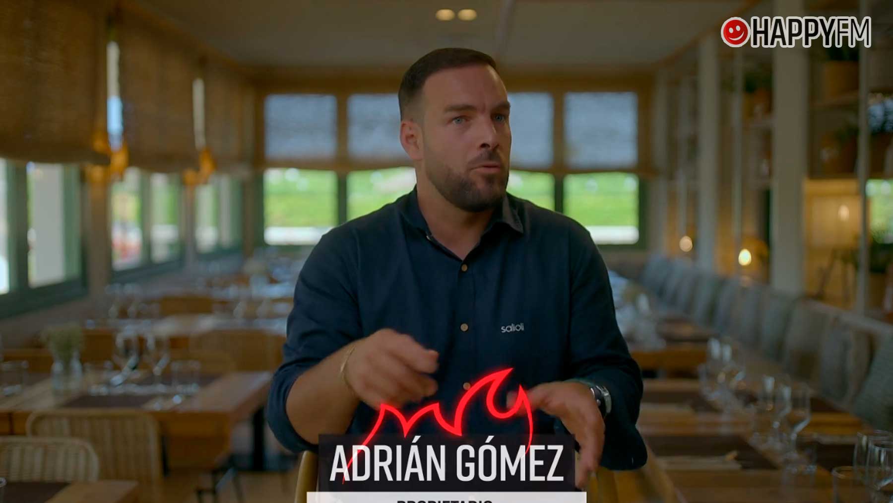 Adrián, concursante de Batalla de restaurantes (Atresmedia).