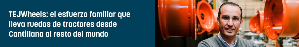 TEJWheels: el esfuerzo familiar que lleva ruedas de tractores desde Cantillana al resto del mundo