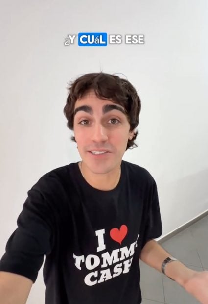 Borjamina en su vídeo. (Instagram)