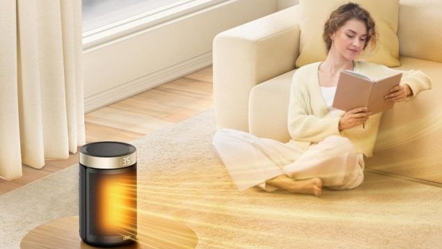 ¿Por qué este calefactor cerámico está arrasando en Amazon? consíguelo antes de que se agote