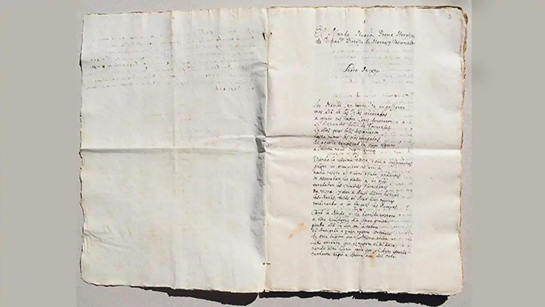 Hallazgo monumental: aparece en un códice el primer poema épico sobre Cristóbal Colón escrito en español