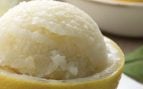 Helado, limón, postre