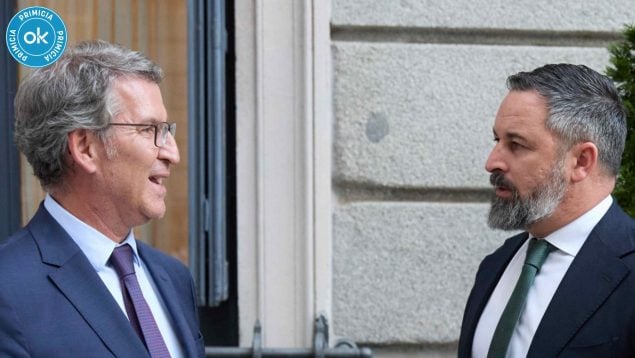 Abascal, Feijóo, Vox, PP