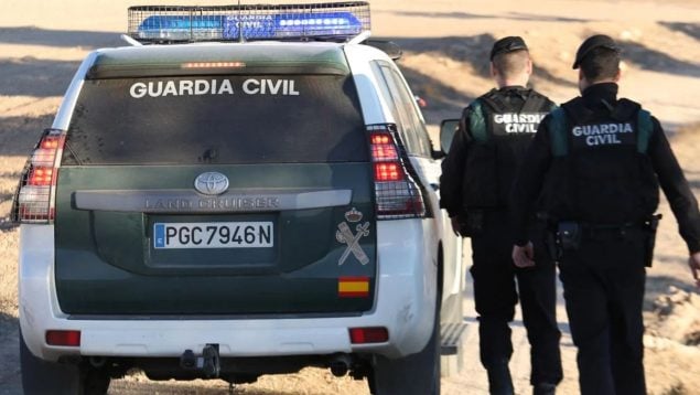 Agentes del Grupo de Homicidios de la Guardia Civil.