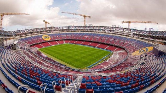Las obras del Camp Nou. (FC Barcelona)