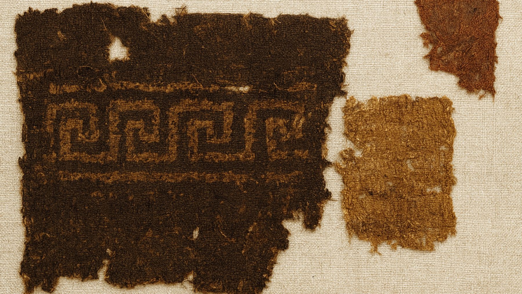 Recreación artística de un tapiz antiguo.